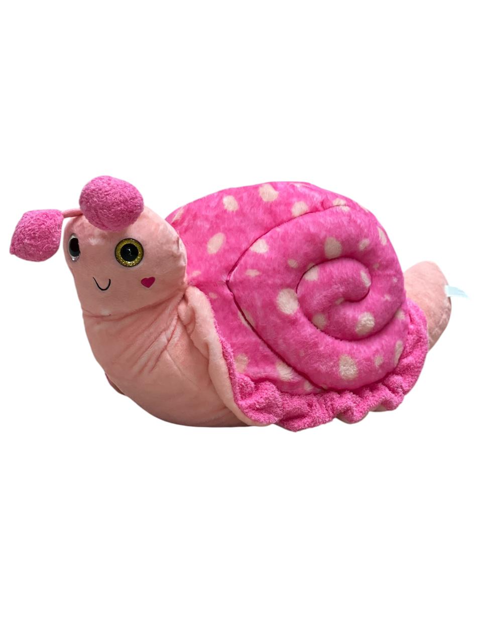 PELUCHE CARACOL ROSA