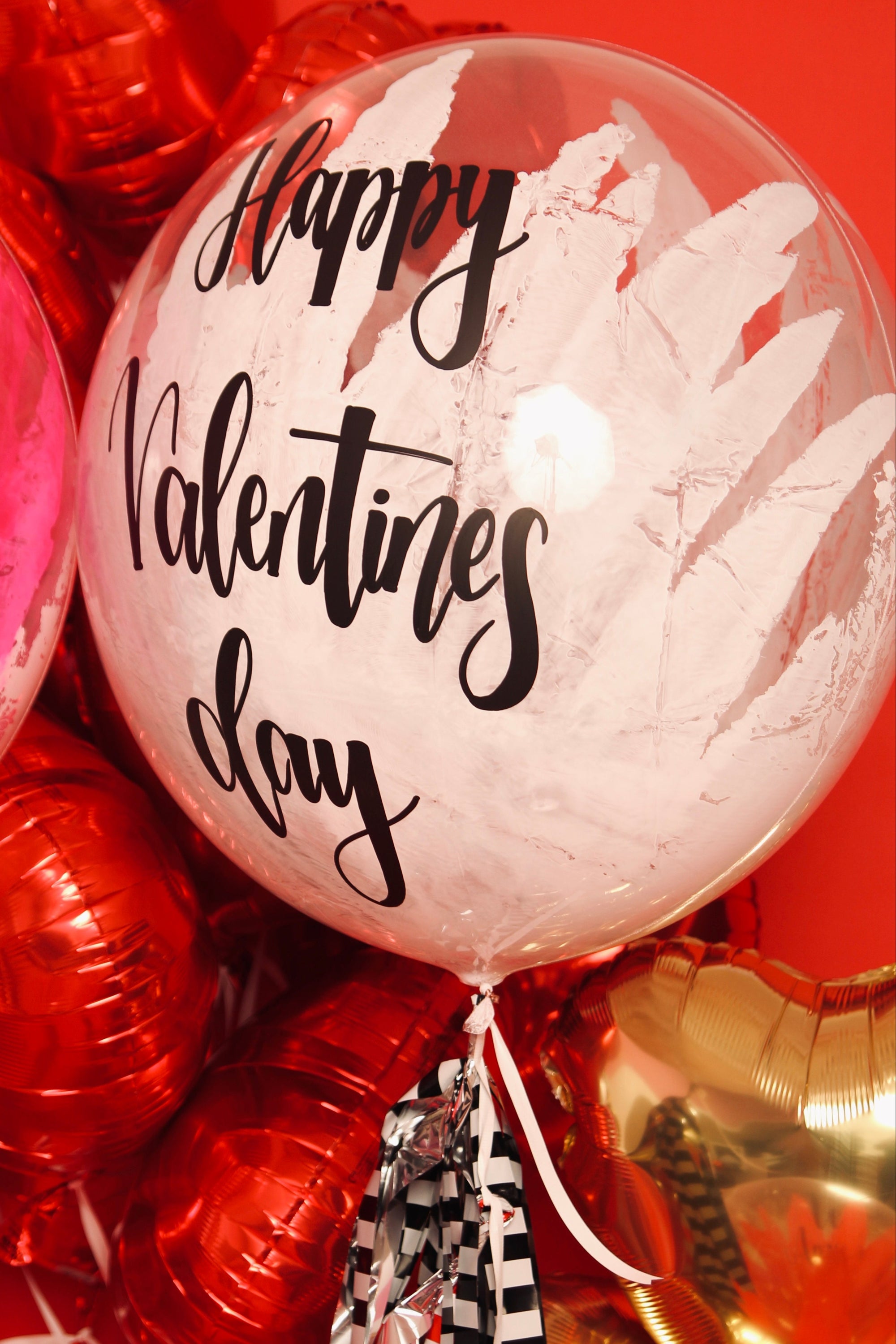 BURBUJA CHICA "HAPPYVALENTINESDAY"