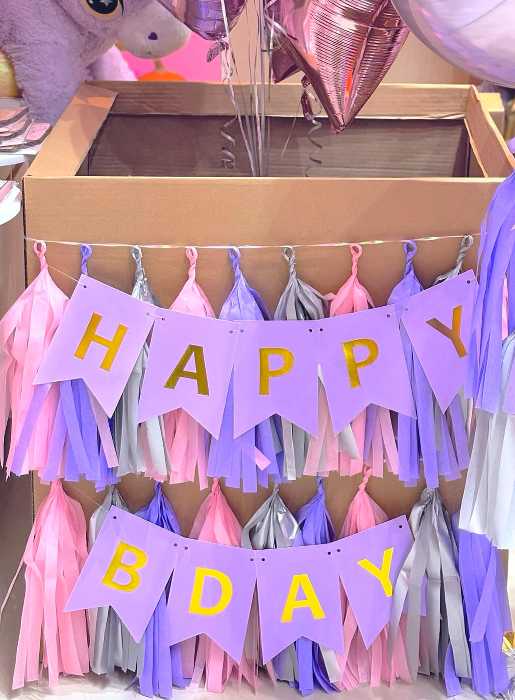 Caja sorpresa CUMPLEAÑOS