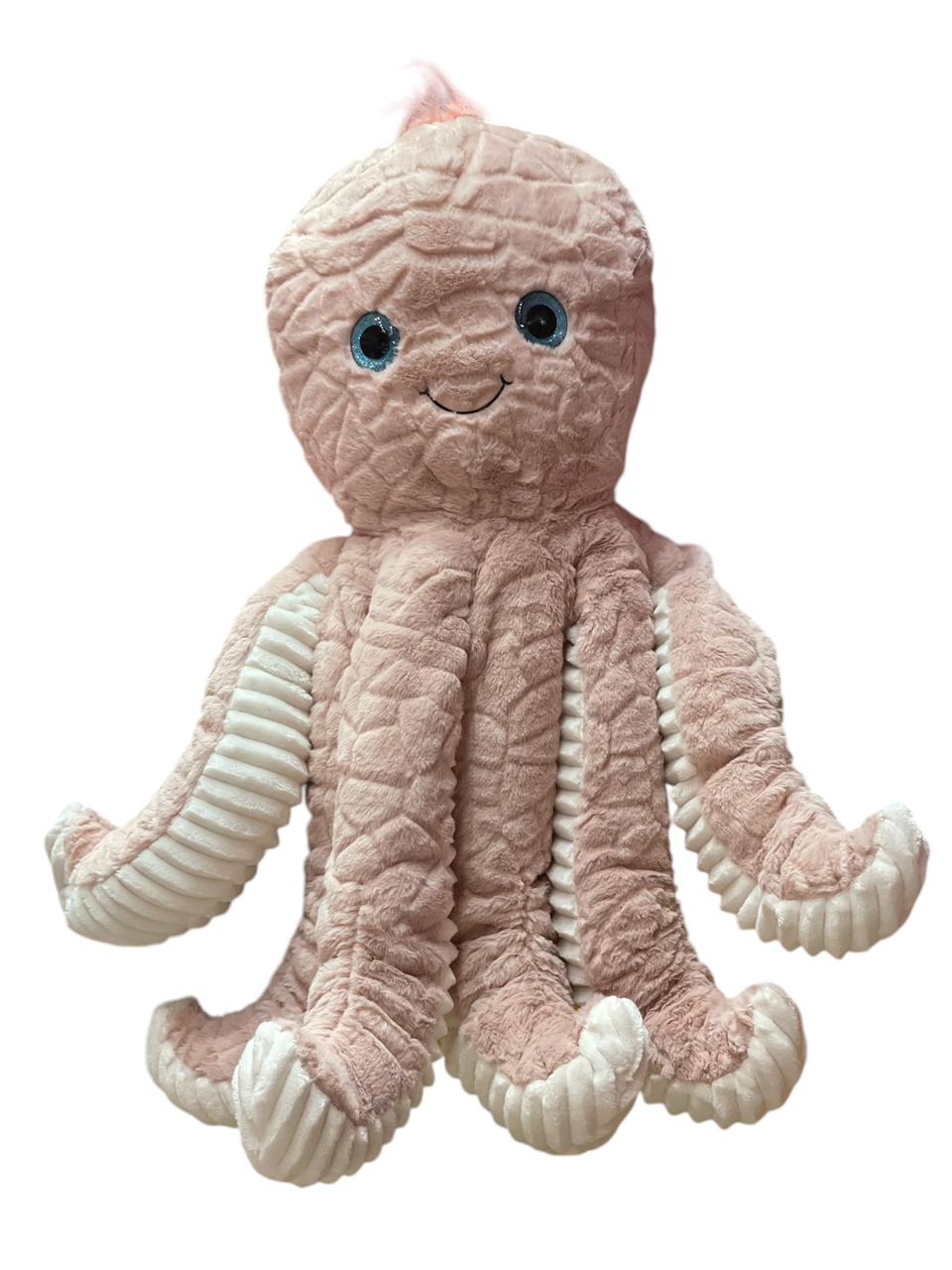 PELUCHE PULPO ROSA