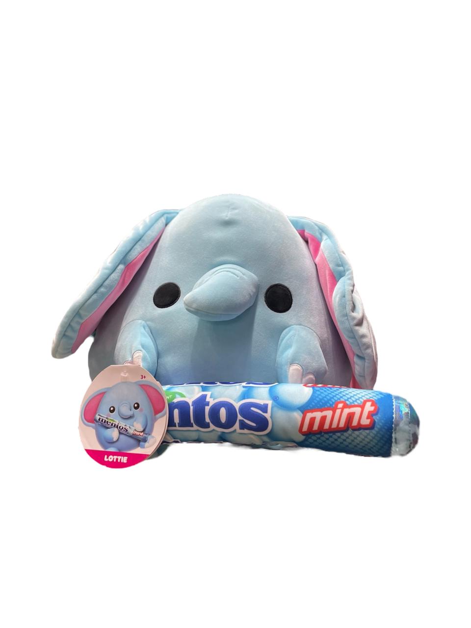 ELEFANTE DE PELUCHE CON MENTOS