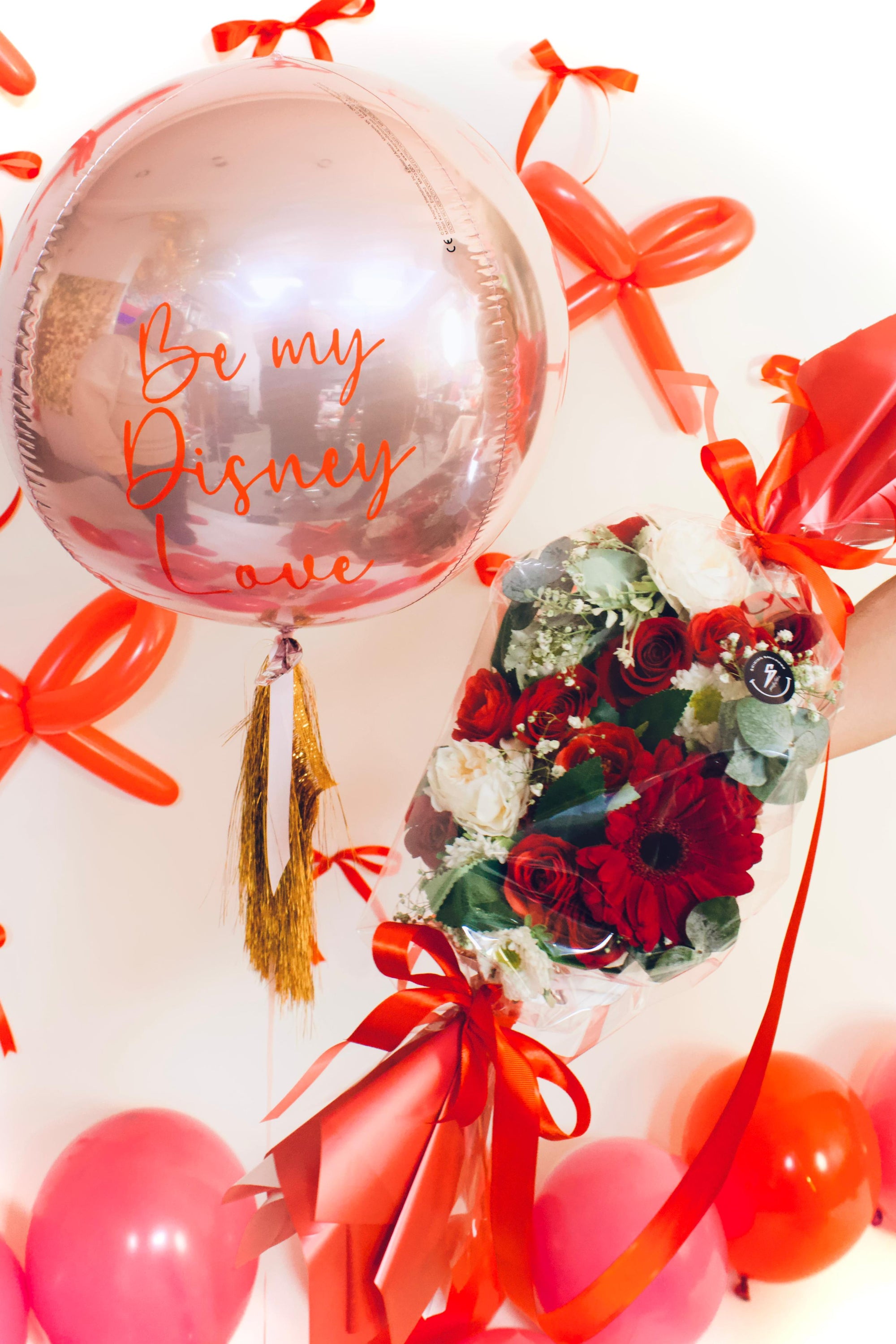 ORBZ ROSEGOLD 'BEMYDISNEYLOVE' + BOUQUETE FLORAL